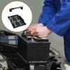 Adjustable Battery Tray Bracket Heavy Duty Clamping Holder Universal Hold Down Mounting Base for Car Truck Trailer RV Boat Marin