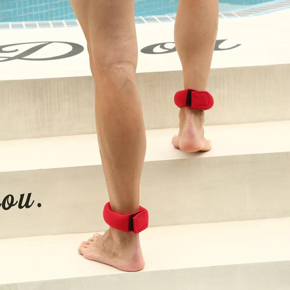 2Pcs Breathable Material Ankle Weights 1LB Weight Sandbag Wristband Wrist Weights Yoga Practice