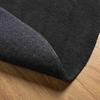 Area Rug HUARTE Black 100 X 200 Cm Polyester