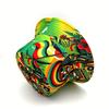 Cappello a Secchiello alla Moda Stile Hip-Hop Giamaicano con Stampa di Personaggi Leggero alla Moda Unisex Cappello da Pescatore Perfetto per le Feste