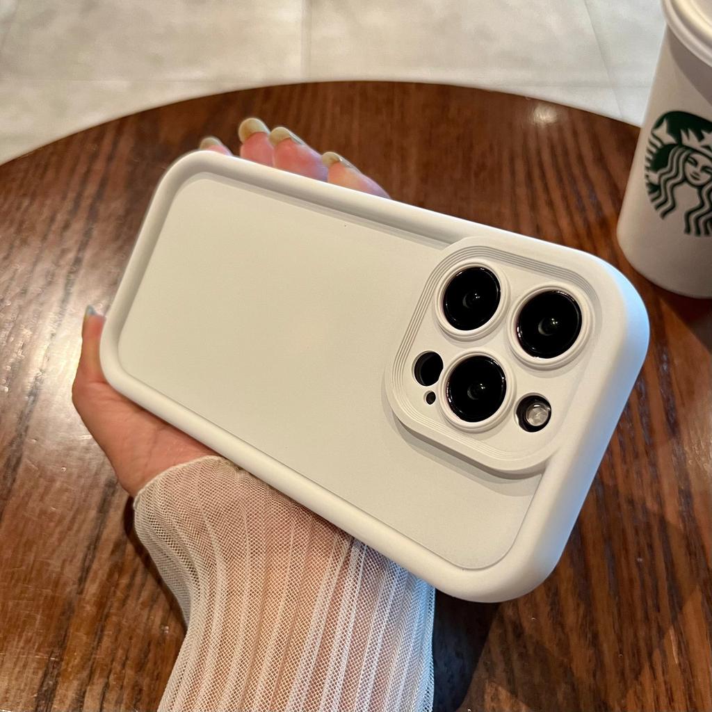 IPhone16 Simple Solid Color Silicone Suitable for Apple 15 Mobile Phone Case 15 Promax Full Coverage Anti-fall 12 Fine Holes