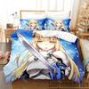 3D Printed DanMach Anime Bedding Set for Boys Girls Duvet Cover And Pillowcase Twin Queen King Full Single Double Sizes