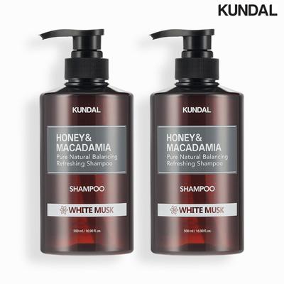 Nature Shampoo 500ml X 2 White Musk