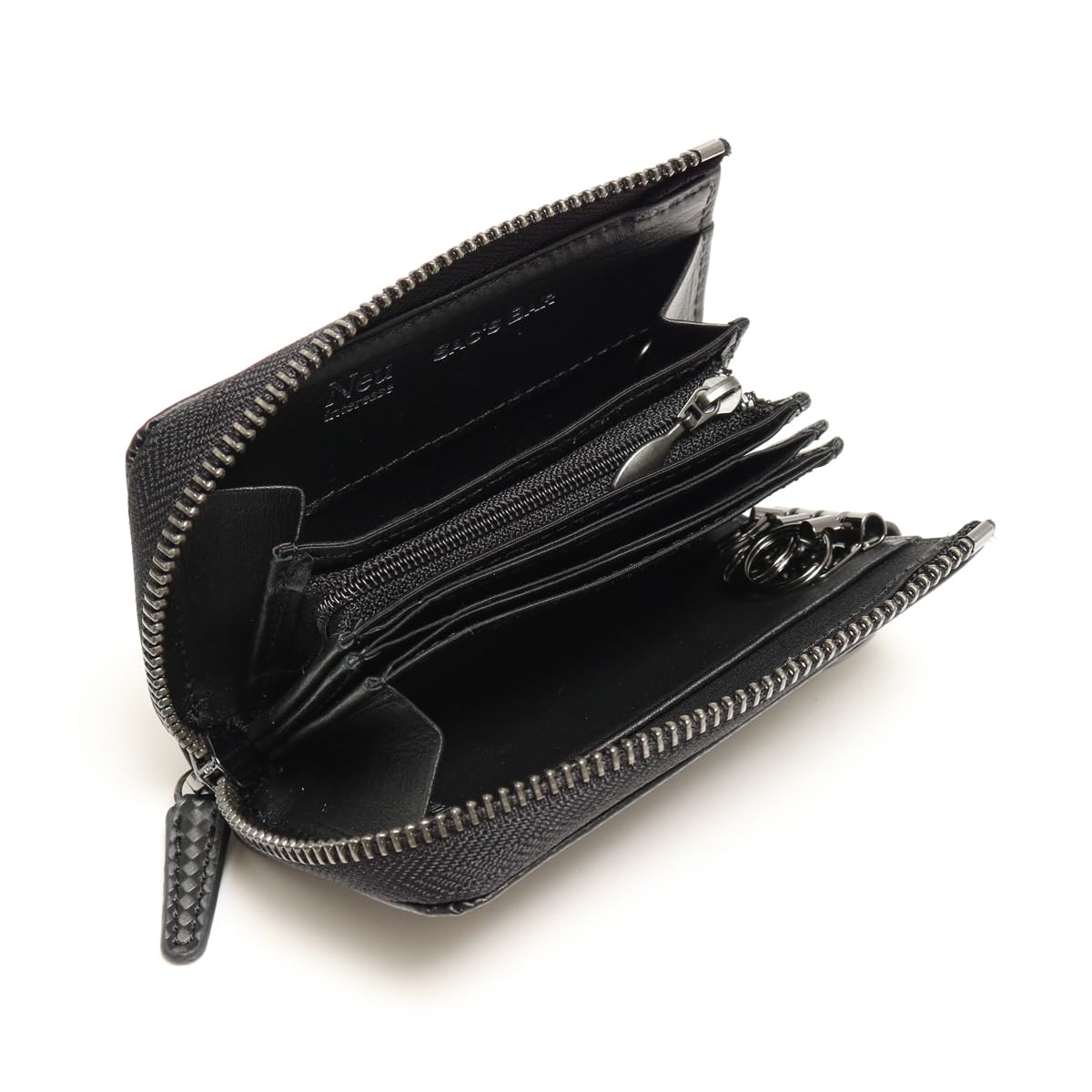 

Key Case Chatten Hybrid Leather Our Limited Custom Model Black [Neu Interesse] Men s [01]