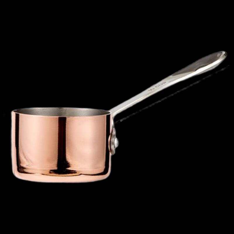 

Long Handle Rose Gold Stainless Steel Sauce Dish