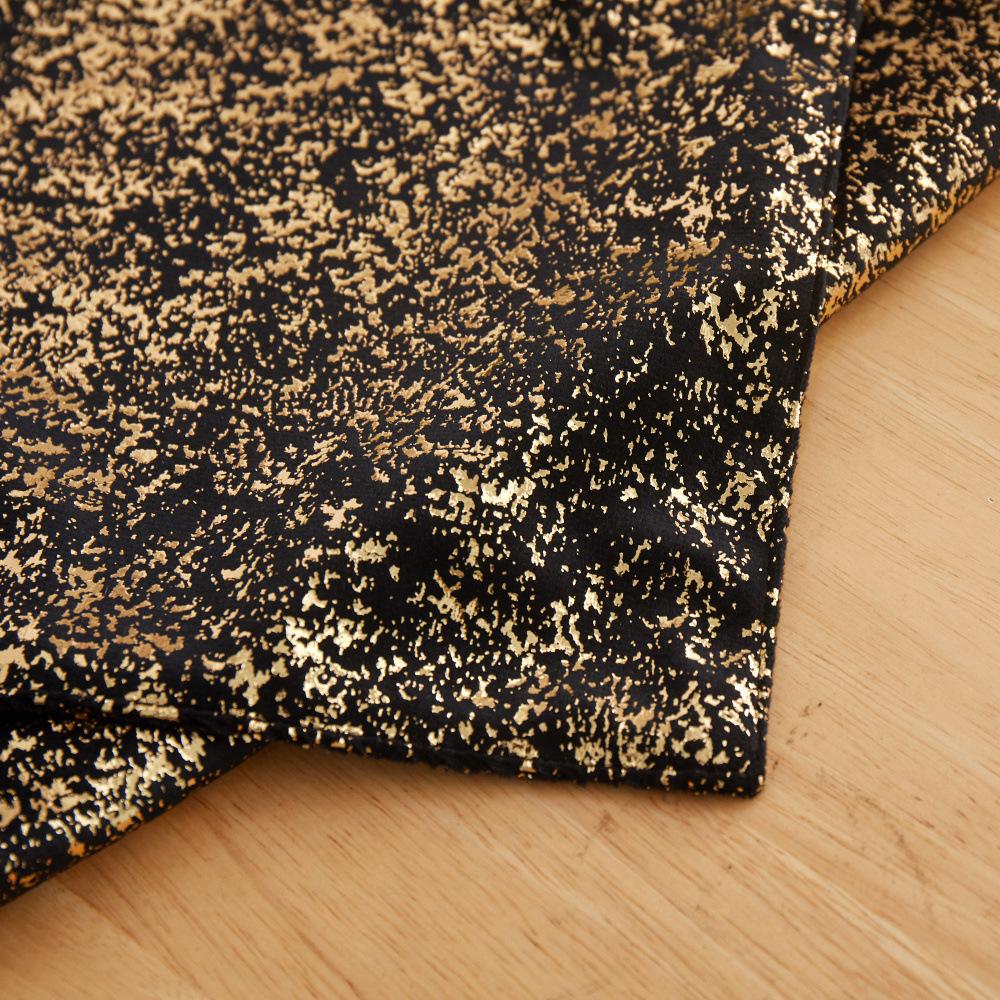 1pcs Solid Color Dutch Velvet Hot Stamping Craft Table Runner Elegent Double Sided Soft Kitchen Table Decoration Tablecloth