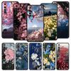 Flower Sea Pink Cherry Phone Case For Realme 16 15T 14 13 12 11 10 4G 9 8 5G Pro Plus C21 C25 C35 GT5 GT3 GT2 Neo 2 3 3T 5 Cover
