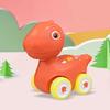 Pull Back Dinosaur Car Toys for Kids Cartoon Dino Figures Vehicle