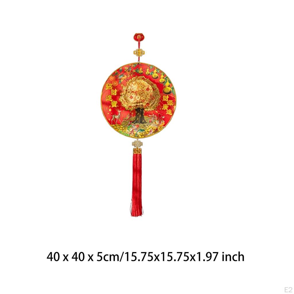 With Tassel Home Decor Spring Festival Hanging Ornament Festive for Door