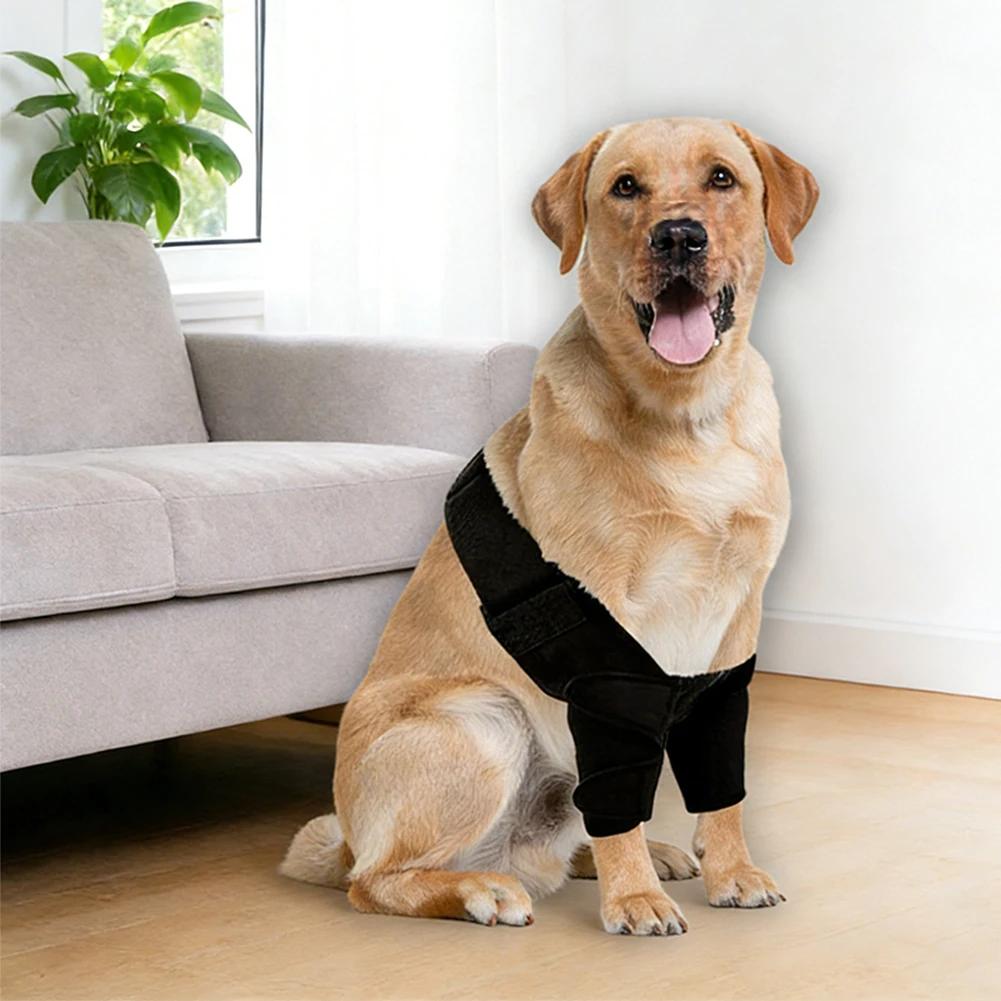 Tutore Protettore Completo per Gomito del Cane per Legamenti Strappati per Tutte le Razze Canine per Gomito e Spalla del Cane Gomito Igroma Tutore per Zampe Anteriori