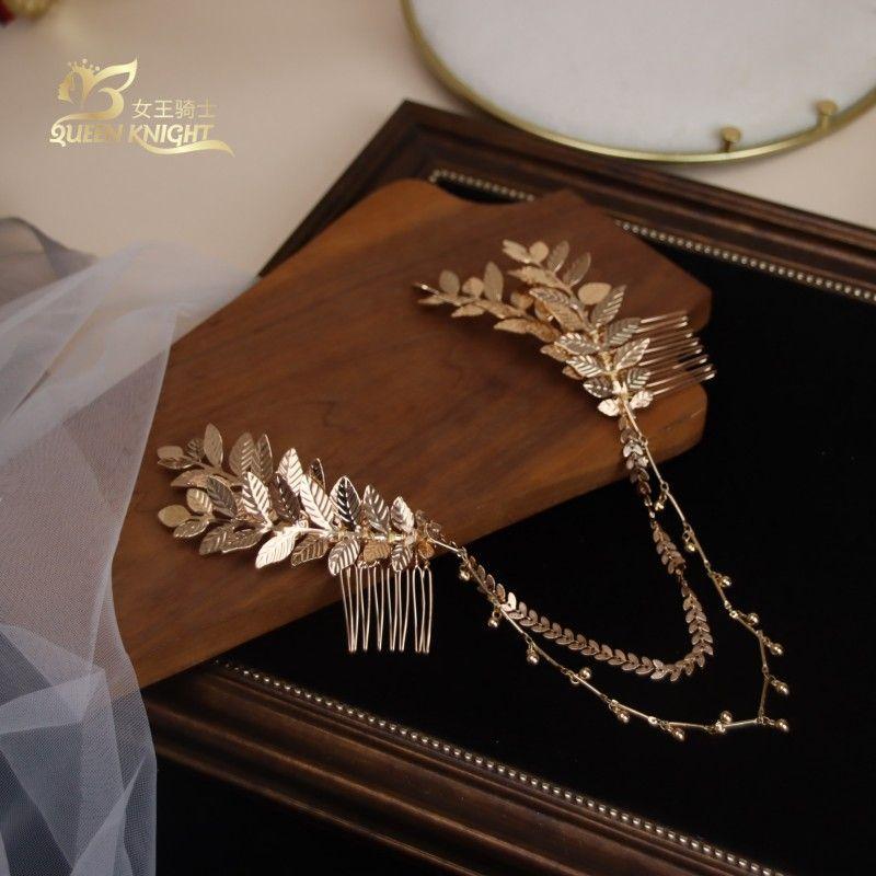 

Original Color Retaining Tassel Bridal Stage Photo Hair Comb Default