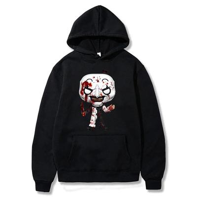 Horror Movie Terrifier3 Hoodie Art Clown Art Big Head Clothing for Women Men Dark Style Sweatshirt Terrifier Doll Image Pullover