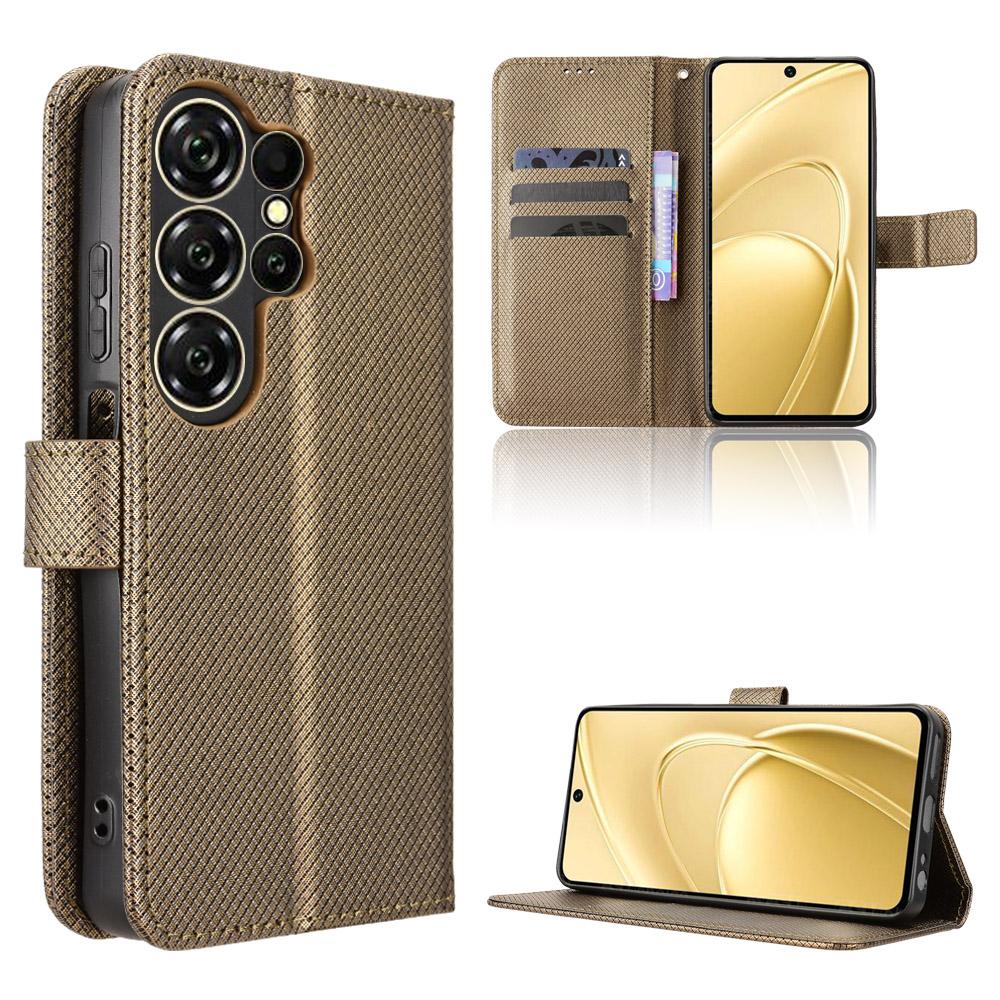 Flip Case für Oukitel C26 mit Magnetverschluss Geldbörse Leder Handyhülle