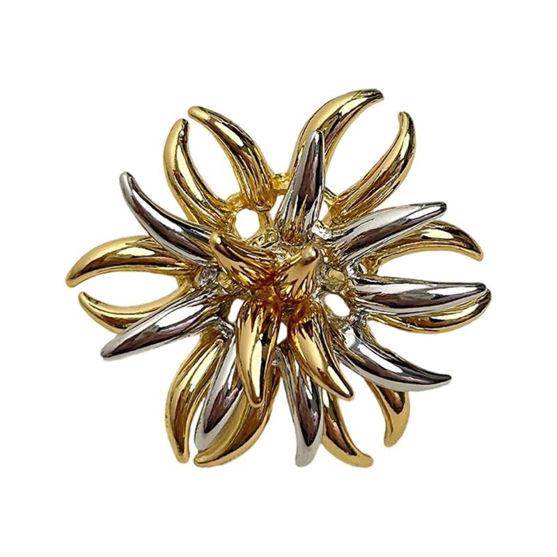 Contemporary Style Ring Statement Glitter Art Piece With Textured Finish Finger Jewelry Perfect For Gift Giving