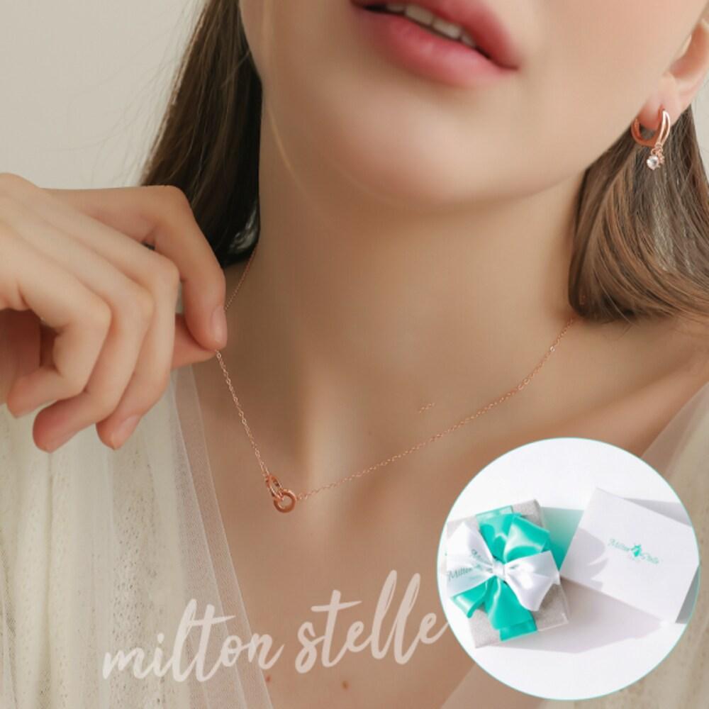 [92.5 Silver] Marvel Shine 92.5 Silver Necklace++