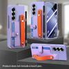 Samsung Z Fold7 Cross-Border Wristband Card Holder Case - Skin-Feel PC Shell with Integrated Film for Z Fold6
