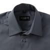 Russell Collection Mens Long Sleeve Poly-Cotton Easy Care Tailored Poplin Shirt