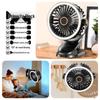 Li Shen Mini USB Quiet Clip-on Desk Fan