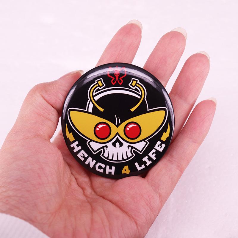 Adventure Brothers Cartoon Tinplate Badge Pin
