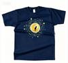 Unisexs Cotton Starry Moon Cat Graphic High Quality T Shirt Street Casual Style Tee for Unisex and WoUnisex Moisture Wicking Breathable