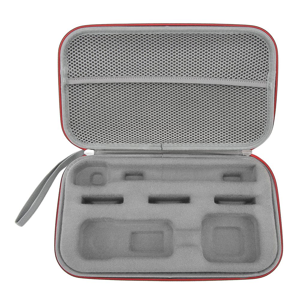 Action Camera Carrying Hard Case EVA Protective Storage Bag with Double Zipper for Travel Outdoor Shooting