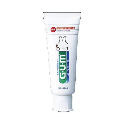 

GUM Medicated Dental Paste for Children, Standing Type, 70g
