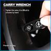 1Pcs Car Keychain Auto Tire Valve Cap Car Emblem Accessories For Opel Astra H G Corsa Insignia Astra Antara Meriva Zafira Interior