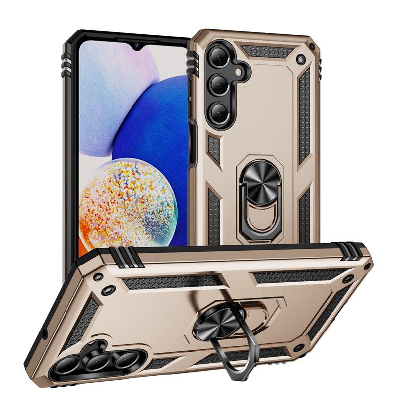For Samsung Galaxy A16 5G Case SM-A166B Armor Magnet Car Ring Case For Samsung A16 A 16 5G Stand Holder Back Cover