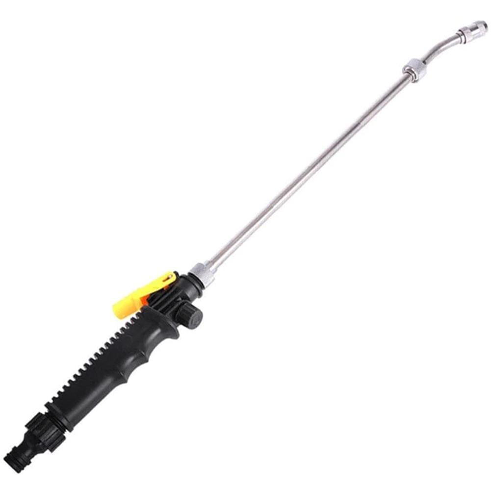 High Pressure Washer Gun Adjustable Garden Hose Nozzle Water Nozzle for Watering Garden Washing Car and Showering Pet