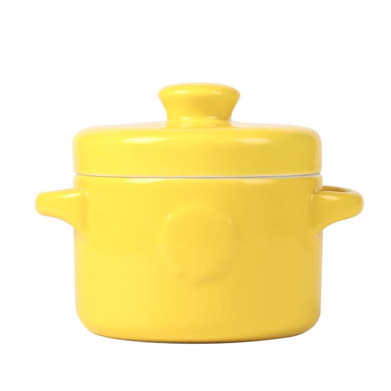 Ceramic Double-Lid Steaming Pot