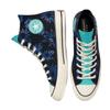Converse 1970s Chuck Taylor All Star Sunny Floral High Top Espadrilles Unisex Black & Blue