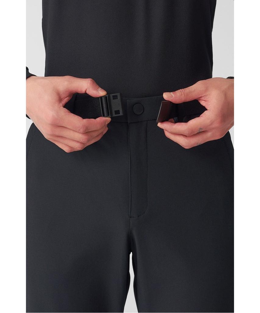 Koolongseupocheu Men'S Slim Fit Standard No-Tuck Pants Jwpnx26141Blk