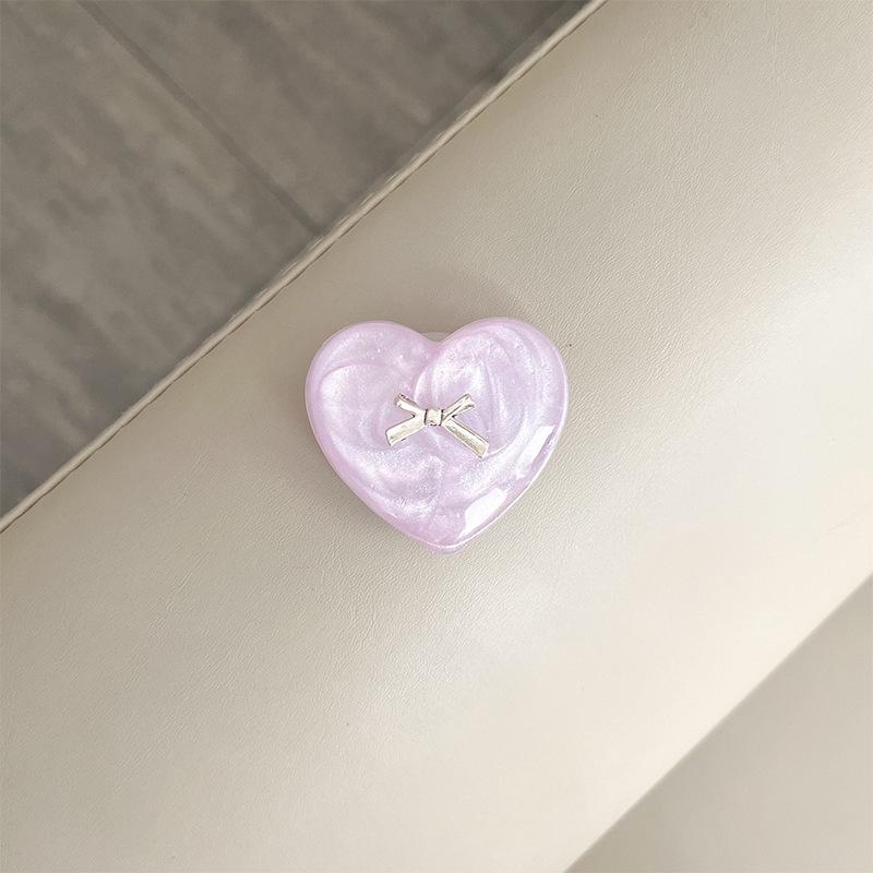 Bow Tie Three-Dimensional Love Mobile Phone Airbag Bracket Paste Retractable Lazy Portable Support Frame