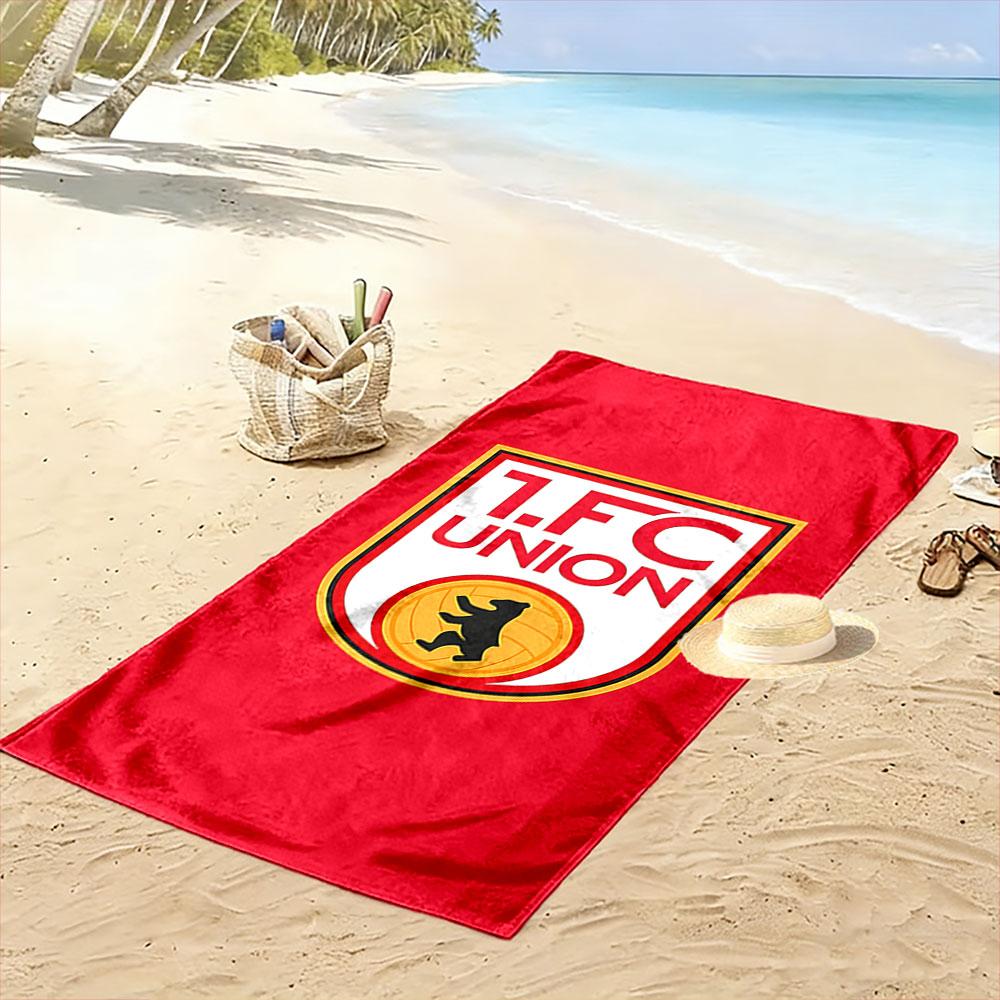 1. FC Union Logo Towel Design Beach Towel Quick-drying for Travel Outdoor Sports Jogging Beach and Swimming