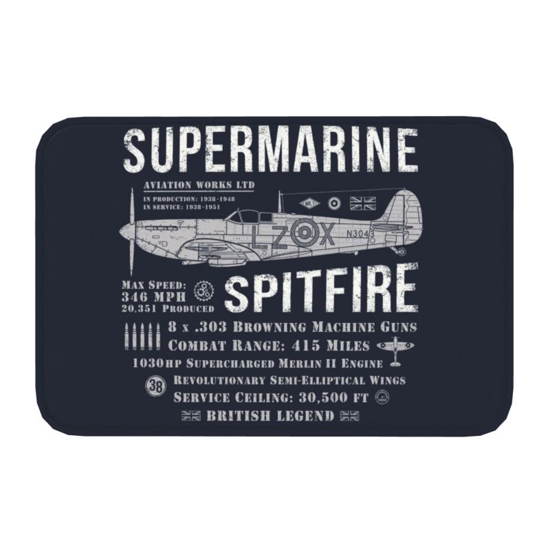 Personalized Plane Arrivals And Departures Doormat Mat Anti-Slip Plane Aviation Airplane Kitchen Bath Garden Rug Carpet 40*60cm