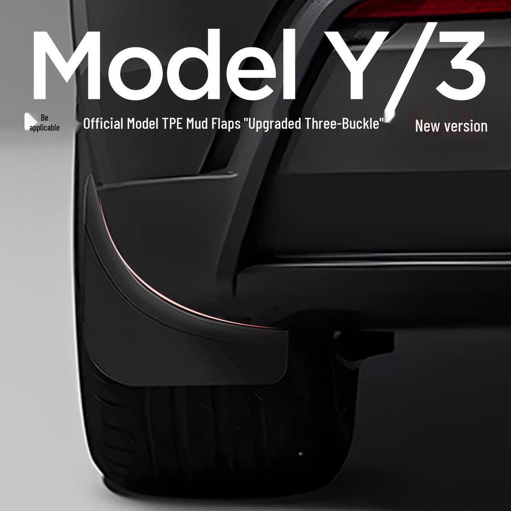 Unsichtbarer Kotflügel für Tesla Model Y/3 Facelift - Verstecktes Auto-Dekorationszubehör