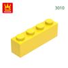 Non-Toxic 67Pcs/Lot 3010 1X4 Basic Building Blocks Moc Parts Compatible With Bricks Diy Children Toys Assembly Gift Storage Box