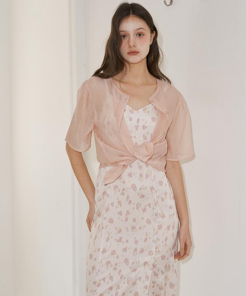 Peullobeu Tie Napoli Dress (Cr)