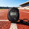 LCD Electronic Digital Stopwatch Large Display Chronograph Timer Sport Stopwatch  Sports Training