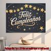 Party Backdrop Flat Feliz Cumpleaos Events Wedding Coming Ceremony Four Season Photo Background Decor Front Door Decor Celebrations