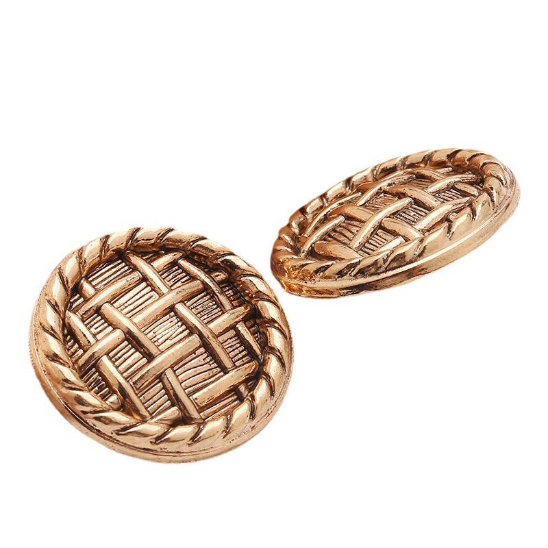 Vintage handgenähter Trenchcoat mit exquisiten Metalldetails