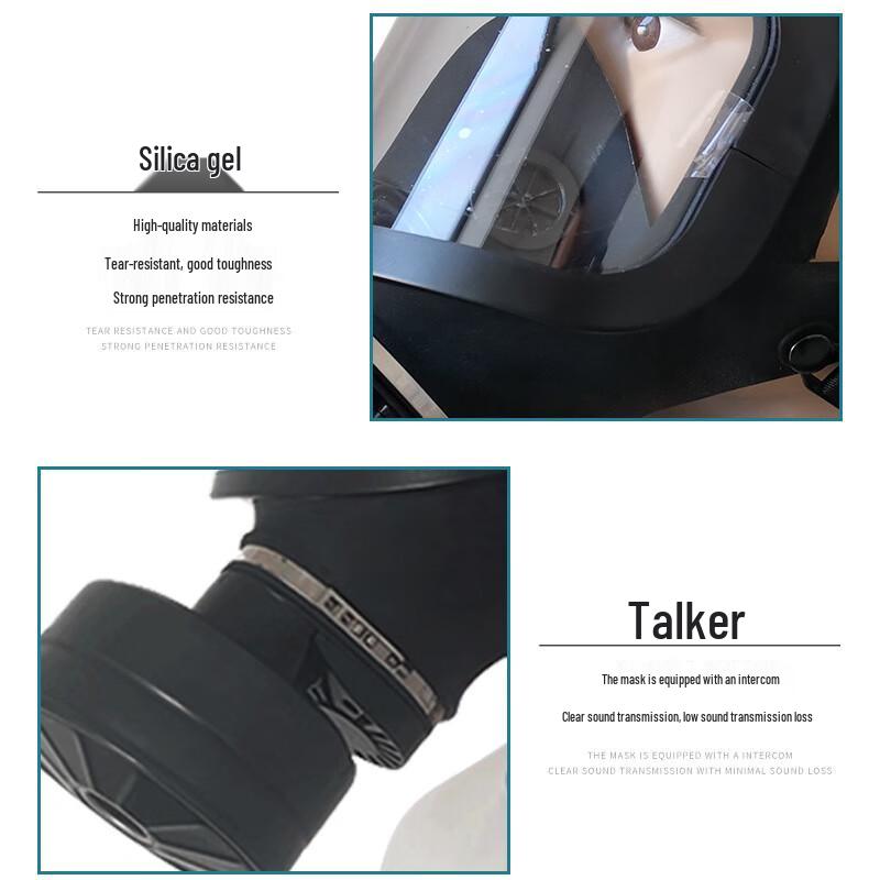 Longchan MF14 Full Face Gas Mask