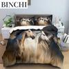 Horse Comforter Cover Set For Kids Toddler Farm Animal Pattern Bedding Set Boys Girls 3 Piece Farmhouse Cowboy Duvet Cover Set