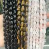 8x12mm Natural Aventurine Tiger Eye Teardrop Beads for DIY Jewelry Bracelet/Necklace