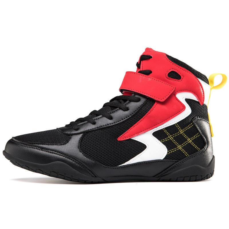 Frühling und Sommer neue Herren- und Damen-Klett-Sneaker Mesh Boxschuhe Ringtrainingsschuhe Kampfsportschuhe Wrestlingschuhe