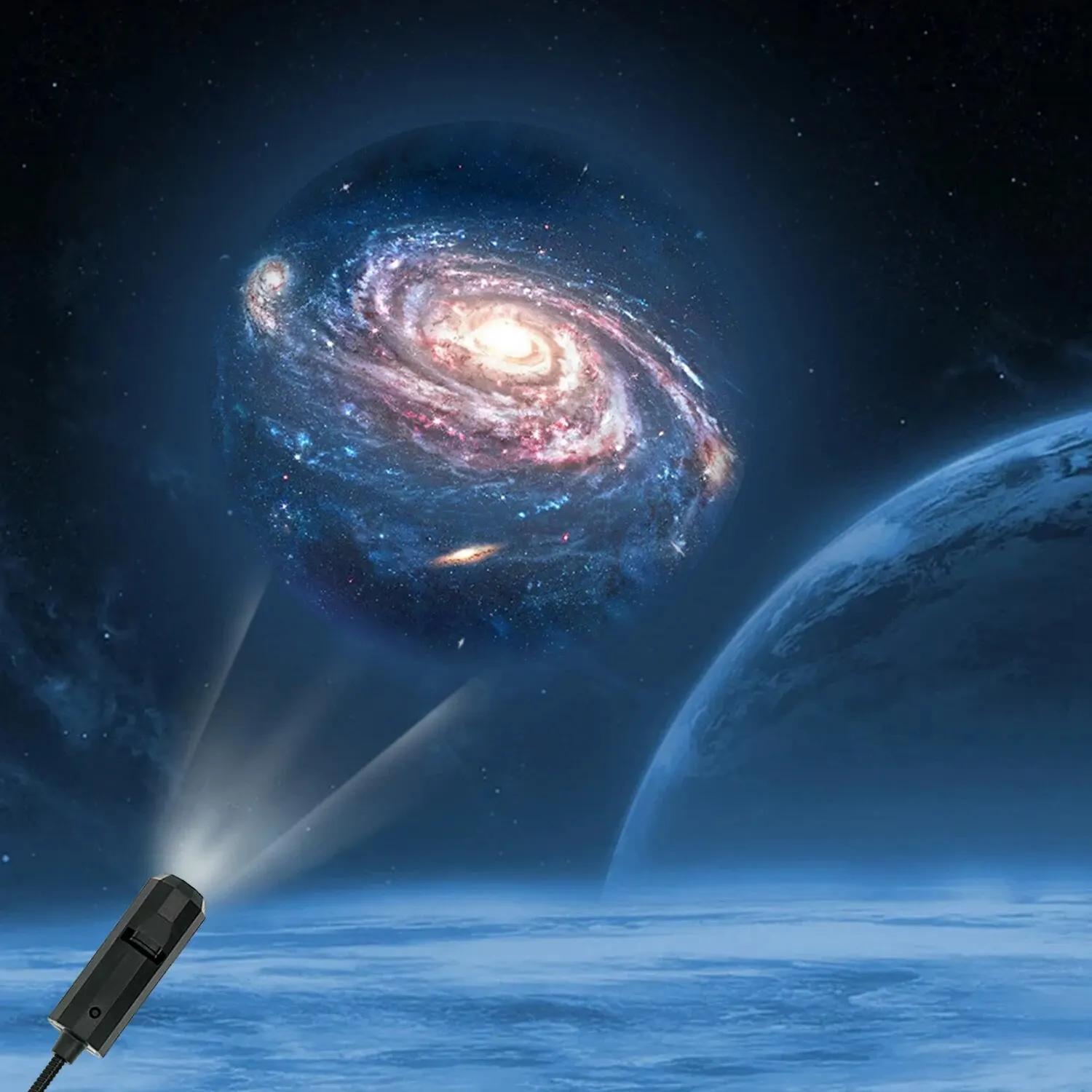 

Moon Starry Sky Projection Light Welcome Sunset Light Projection Bedroom Nightlight Internet Red Background