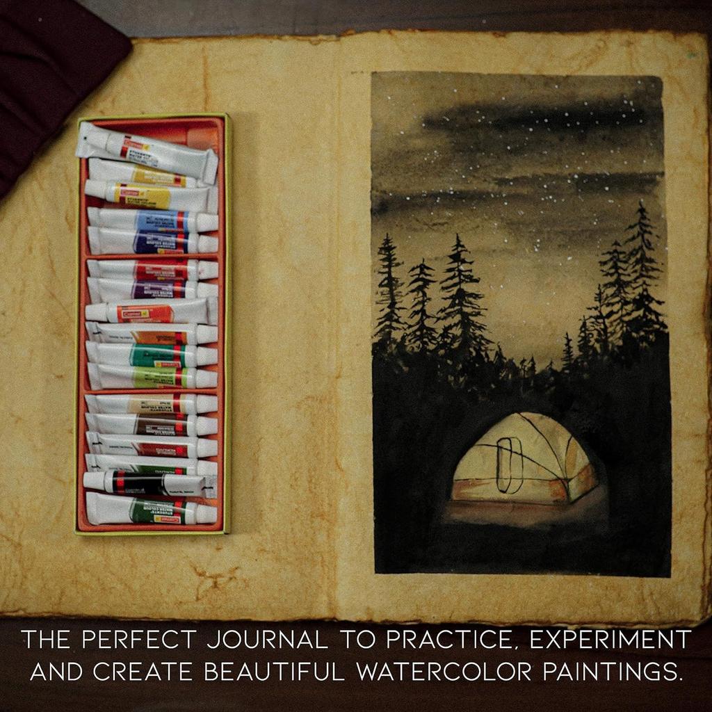 Leather Journal - Antique Handmade Deckle Edge Vintage Paper Leather Bound