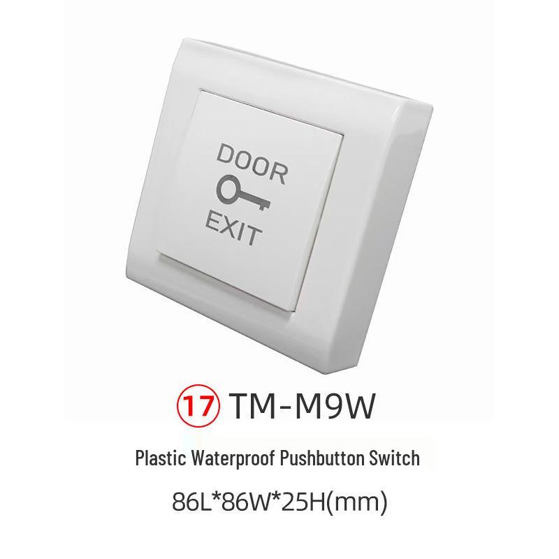 Infrared Sensor Touch Key & Glass Break Alarm Button for Emergency Access Control