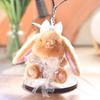 Cute Rabbit Plush Toy With Short Velvet Fur For Backpack Decor And Gifts