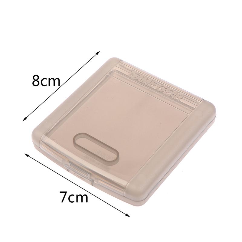 Protective Cover Game Cartridge Game Card Storage Box For Sega Gamegear Gg Card